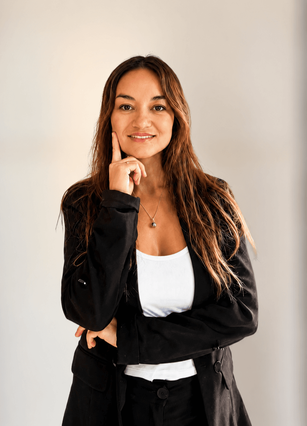 Retrato profesional de Telma Córdoba, consultora RRHH.